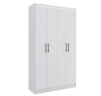 Guarda-roupa Solteiro 4 Portas Sion 8 Prateleiras - BLACK FRIDAY