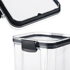 Potes Herméticos Transparente com Vedação para Mantimentos