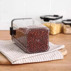 Potes Herméticos Transparente com Vedação para Mantimentos