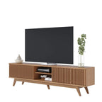 Rack para TV até 75 Polegadas com Ripado e 4 Portas