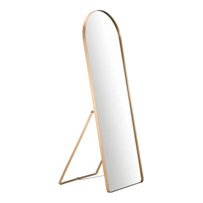 Espelho Pinterest Grande com Suporte e Moldura Dourada - (Promoção de Outubro)