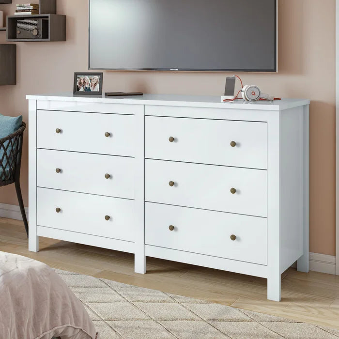 Cômoda 6 Gavetas Italia | Frete Grátis