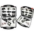 PowerMax Pro Kit 10 em 1  - Parafusadeira Furadeira Lixadeira Serra Martelete Elétrico Espatulas