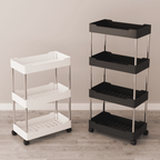 Carrinho Organizador Multiuso Com Rodinhas