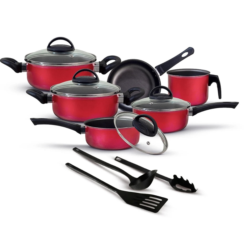 Kit de Panelas 9 Peças com Teflon Antiaderente