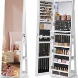 Espelho com Prateleira e Porta Joias