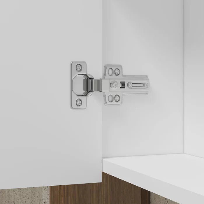 Espelheira para Banheiro 2 Portas 2 Prateleiras Nature |Promocao|