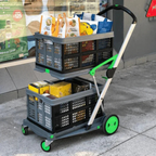 Carrinho de Compras Dobrável e Portátil - FlexCart