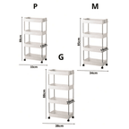 Carrinho Organizador Multiuso Com Rodinhas