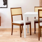 Kit 2 Cadeiras Madeira Maciça Off White | Frete Grátis