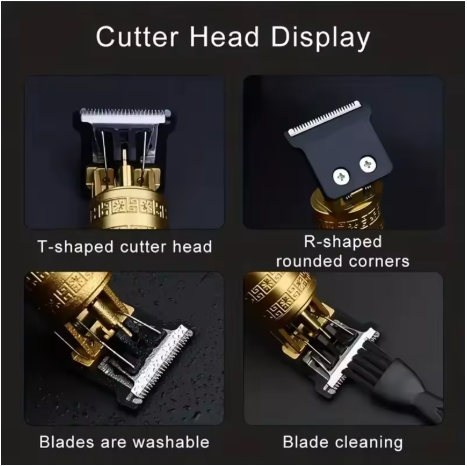 Máquina de Barbear -T9 Portátil - Carregamento Rápido