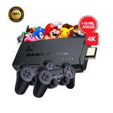 GameBox 4K® 10.000 Jogos Retrô [2 Controles sem Fio]