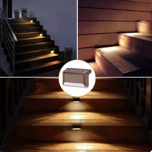 Luminária de Led Solar para Jardim Impermeável