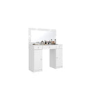 Penteadeira Camarim com Espelho e LED 3 Gavetas 2 Portas Carism |BLACK FRIDAY|