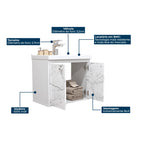 Gabinete para Banheiro com Cuba Vitesse