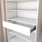 Sapateira LIZ 2 Portas com Espelho 1 Gaveta para 15 Pares de Sapato Branco |BLACK FRIDAY|